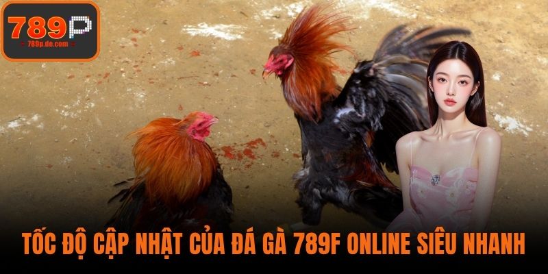 Tốc độ cập nhật của Đá gà 789F Online siêu nhanh